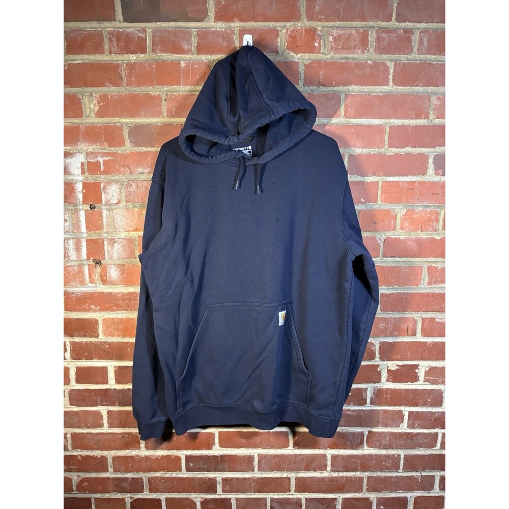 Carhartt K288 472 Loose Fit Hoodie Sleeve Logo Letter Mens Size Large